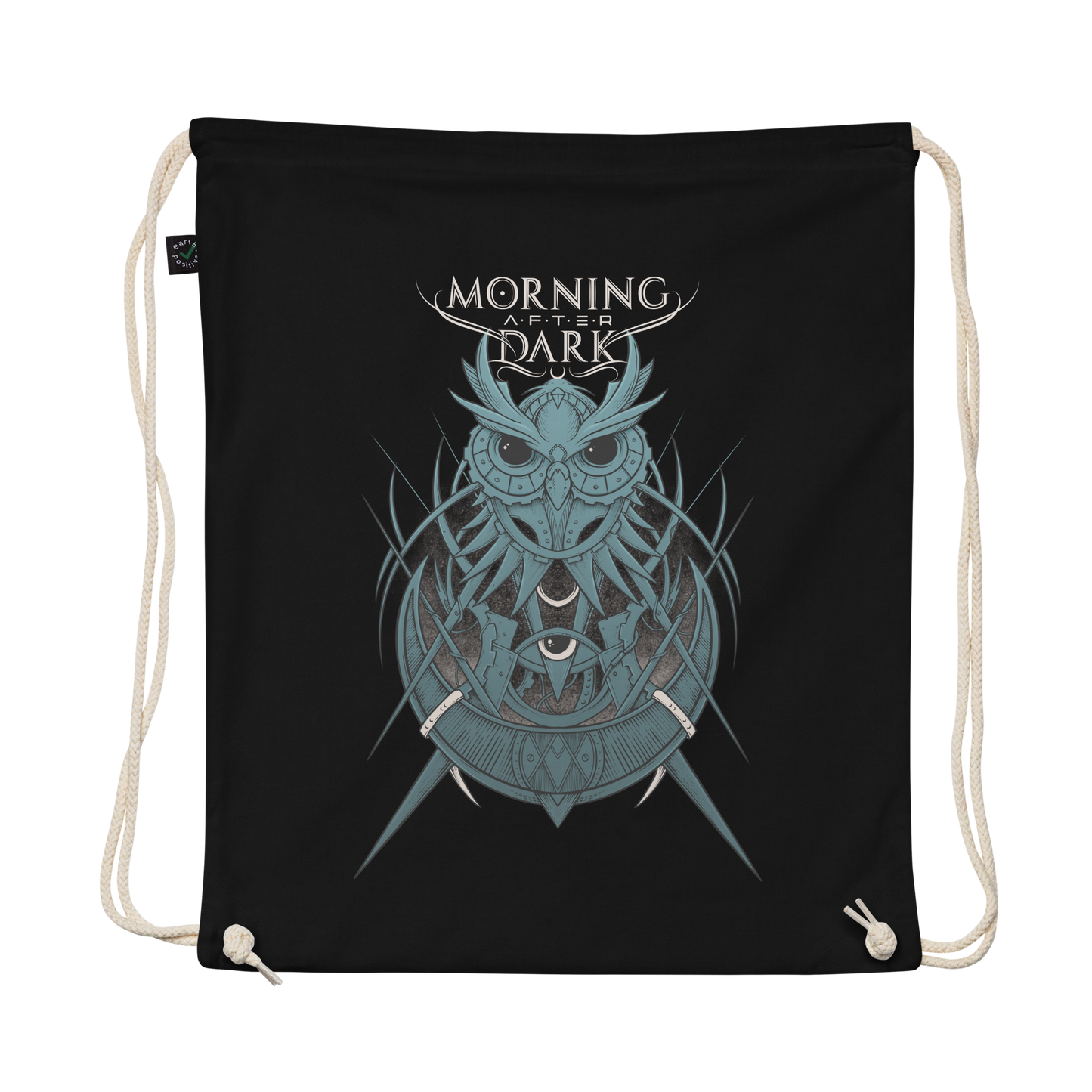 Morning After Dark - Steampunk Owl Black - Gym Bag
