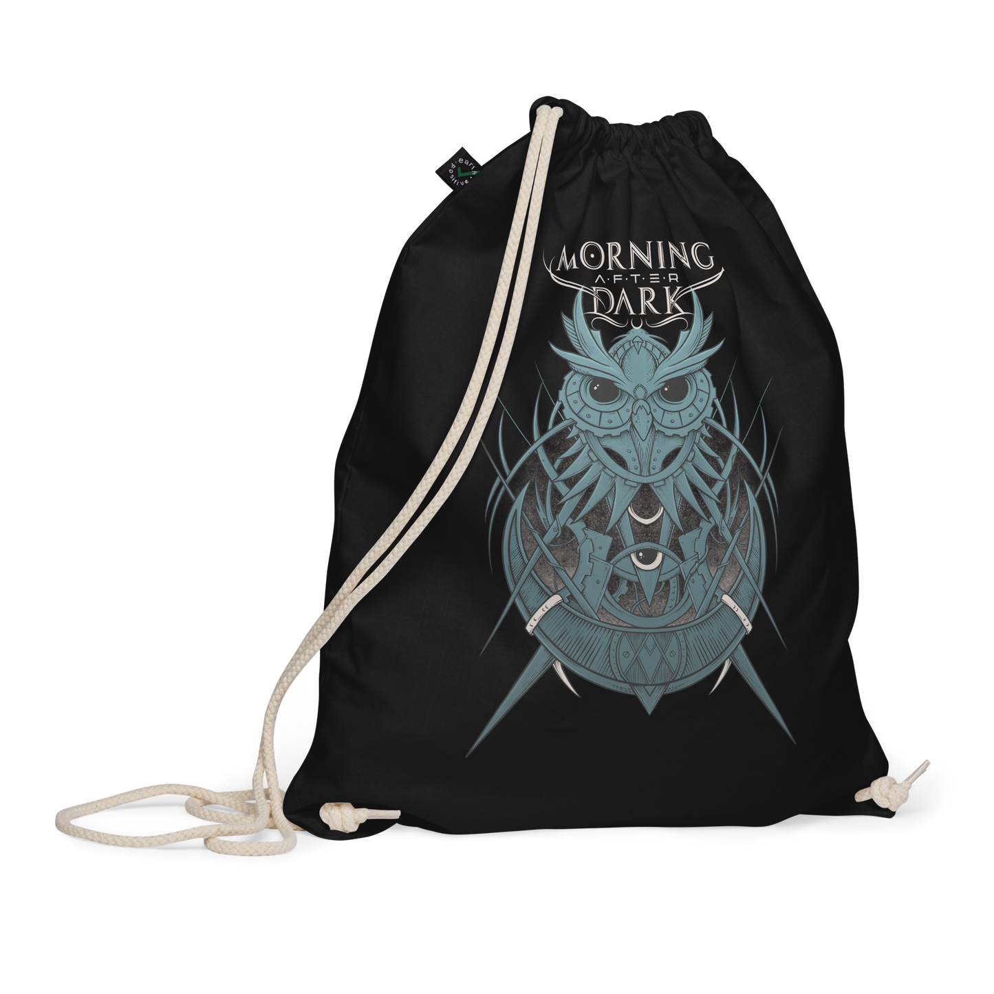 Morning After Dark - Steampunk Owl Black - Gym Bag
